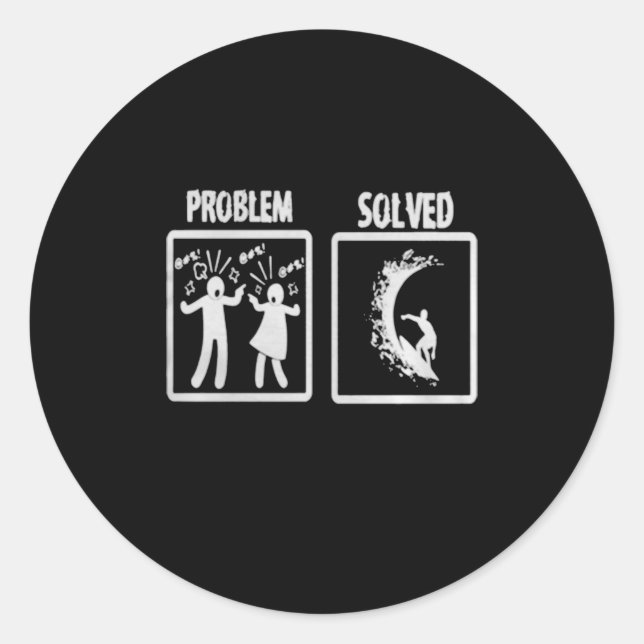 Adesivo Redondo Sulfing|Qualquer Problema Pode Ser Resolvido Atrav (Frente)