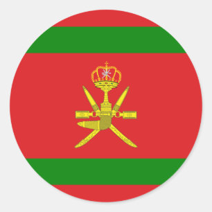 Adesivo Redondo Sultão De Oman, Noruega