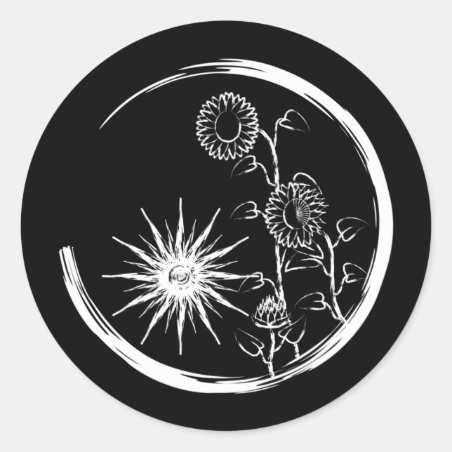 Adesivo Redondo Summer Crest (Frente)