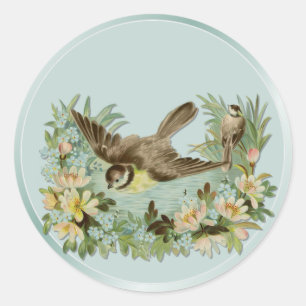 Adesivo Redondo Summer Pond