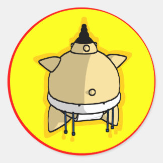 Adesivo Redondo SuMO Sticker