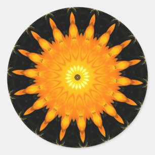 Adesivo Redondo Sun Round Sticker