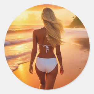 ADESIVO REDONDO SUN VERÃO