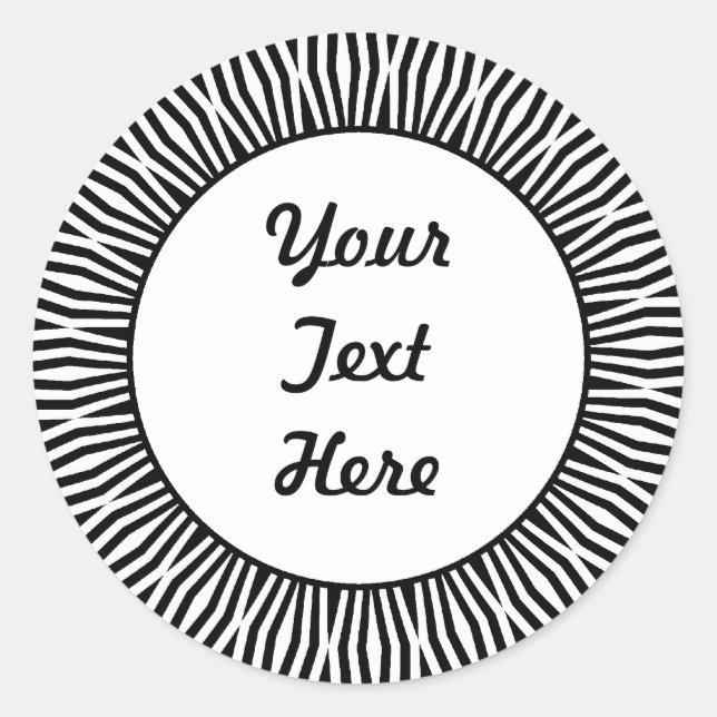 Adesivo Redondo SunBurst 01 (Frente)