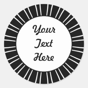 Adesivo Redondo SunBurst 03