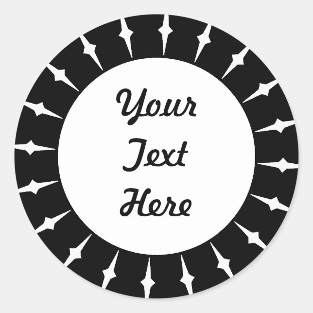 Adesivo Redondo SunBurst 05 (Frente)