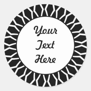 Adesivo Redondo SunBurst 07