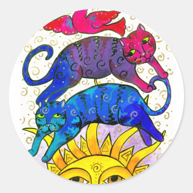 Adesivo Redondo Sundance (Frente)