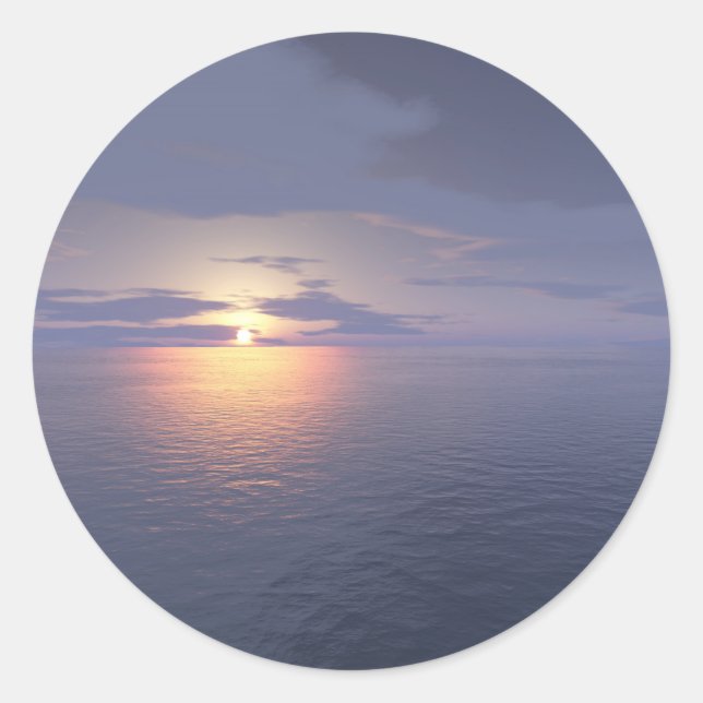Adesivo Redondo Sunrise/Sunset (Frente)