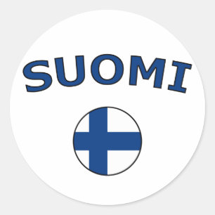 Adesivo Redondo Suomi