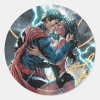 Super-Homem/Mulher Maravilha Arte Promocional