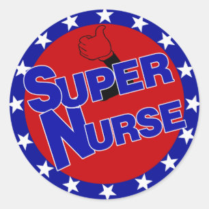 ADESIVO REDONDO SUPER NURSE THUMBS UP - ENCORAJAMENTO