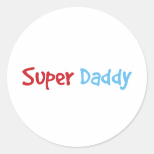 Adesivo Redondo Super Pai