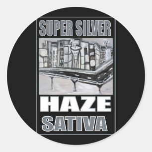 ADESIVO REDONDO SUPER SILVER HAZE SATIVA