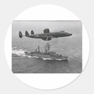 Adesivo Redondo Superconstelação WV-2 Lockheed