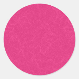 Adesivo Redondo Superfície rosa texturizada com padrão sutil de re