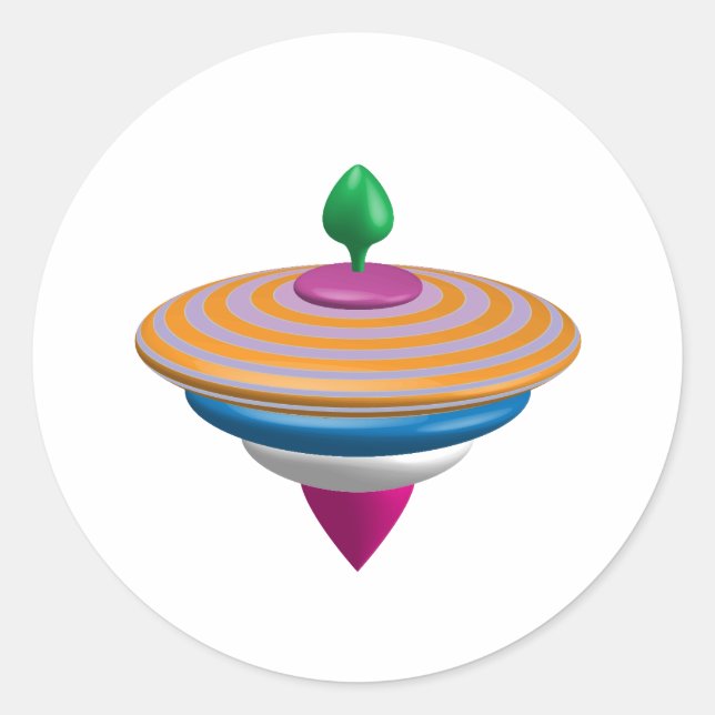 Adesivo Redondo Superior (Frente)