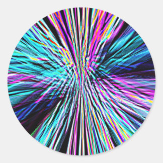 Adesivo Redondo Supernova Criada por Robert S. Lee