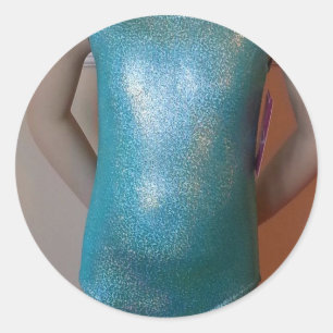 Adesivo Redondo Suportar seu ginasta