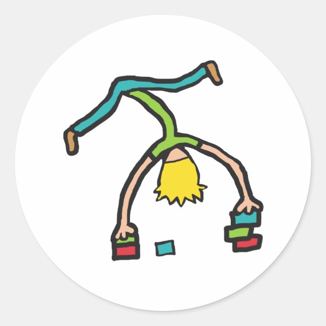 Adesivo Redondo Suporte (Frente)