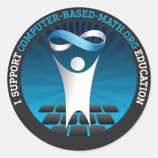 Adesivo Redondo Suporte a CBM - Sticker