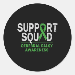 Adesivo Redondo Suporte Cerebral Escamudo Sensibilização Mês Cp Gr