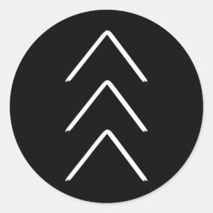 Adesivo Redondo Suporte para Sincronização Inativa 3