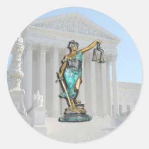 ADESIVO REDONDO SUPREMO-CT-SENHORA-JUSTIÇA