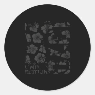 Adesivo Redondo Surfboard 1970 Surfer 53Rd Surfing