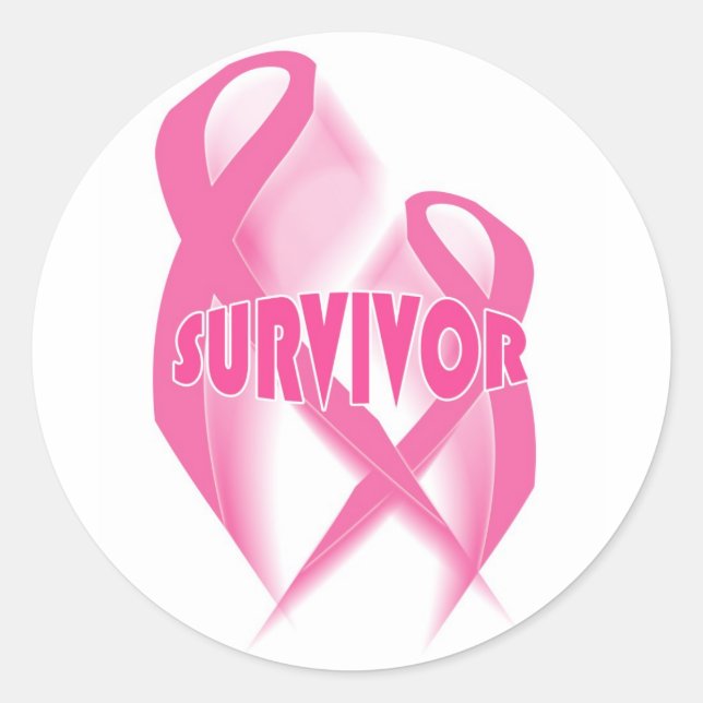 Adesivo Redondo Survivor Sticker (Frente)
