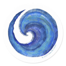 Susea Blu Studios Water Sticker