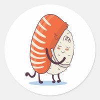 Sushi Hug Cute Kawaii Japonês