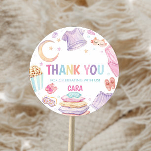 Adesivo Redondo Suspensão por Festa de aniversário