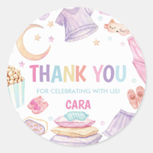 Adesivo Redondo Suspensão por Festa de aniversário