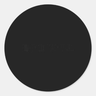 Adesivo Redondo Sutil Anti Trump Oitenta Seis Quarenta E Sete Anti