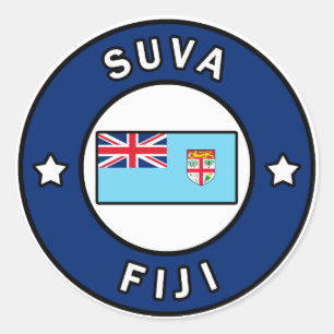 Adesivo Redondo Suva Fiji
