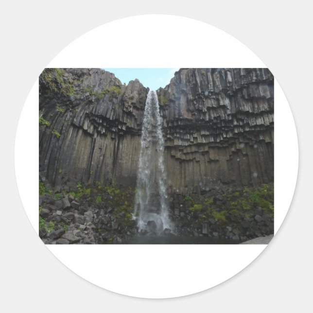 Adesivo Redondo Svartifoss (Frente)