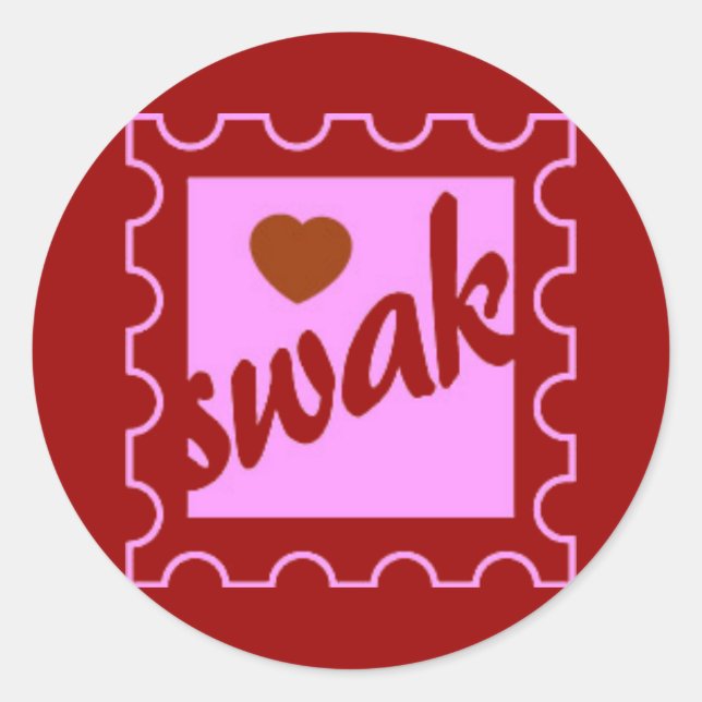 ADESIVO REDONDO SWAK (Frente)