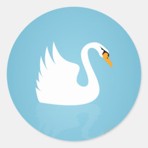 Adesivo Redondo Swan