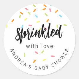 Adesivo Redondo Sweet Baby Sprinkle