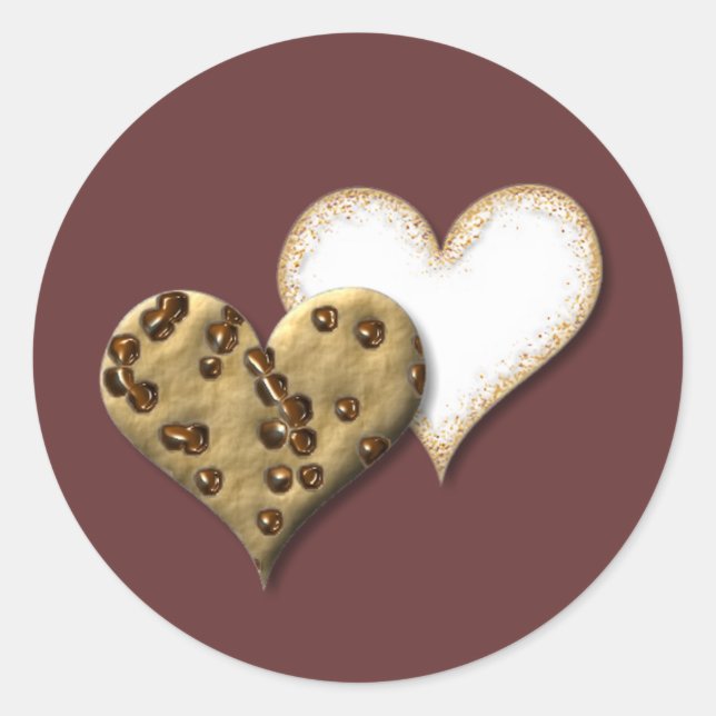 Adesivo Redondo Sweet Cookie Love (Frente)