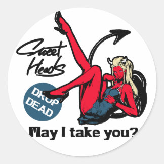 ADESIVO REDONDO SWEET HEADS #HG