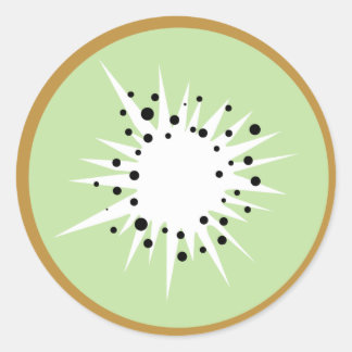 Adesivo Redondo Sweet Kiwi