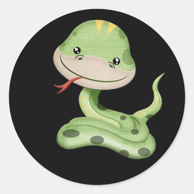 Adesivo Redondo Sweet Little Fox Sticker (Frente)