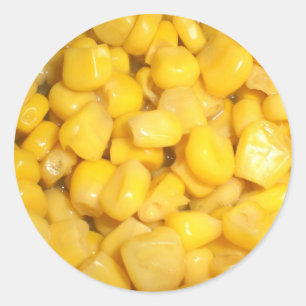 Adesivo Redondo Sweetcorn