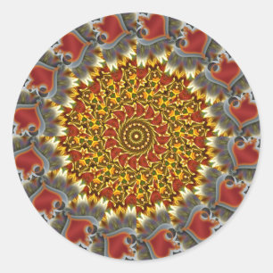 Adesivo Redondo Swirlove Sticker