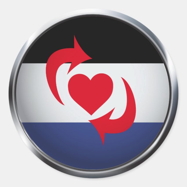 ADESIVO REDONDO SWITCH PRIDE MEDALLION (Frente)