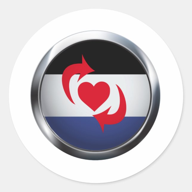 ADESIVO REDONDO SWITCH PRIDE MEDALLION (Frente)