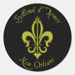 Adesivo Redondo Systeme d'Armes Stickers