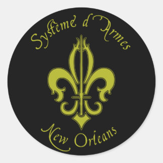 Adesivo Redondo Systeme d'Armes Stickers